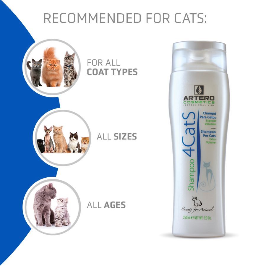 4Cats Volume Boost & Nourishing Shampoo