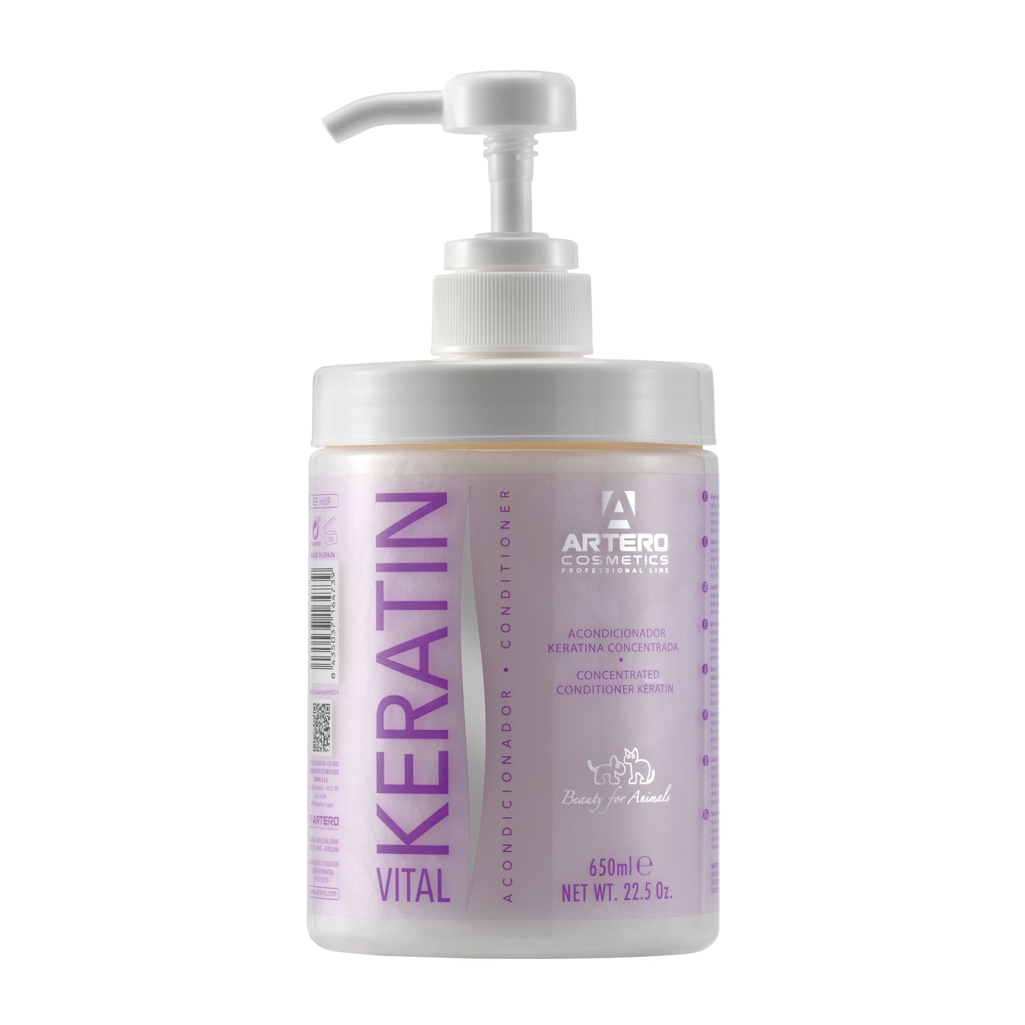 Keratin Vital Conditioner (650ml)
