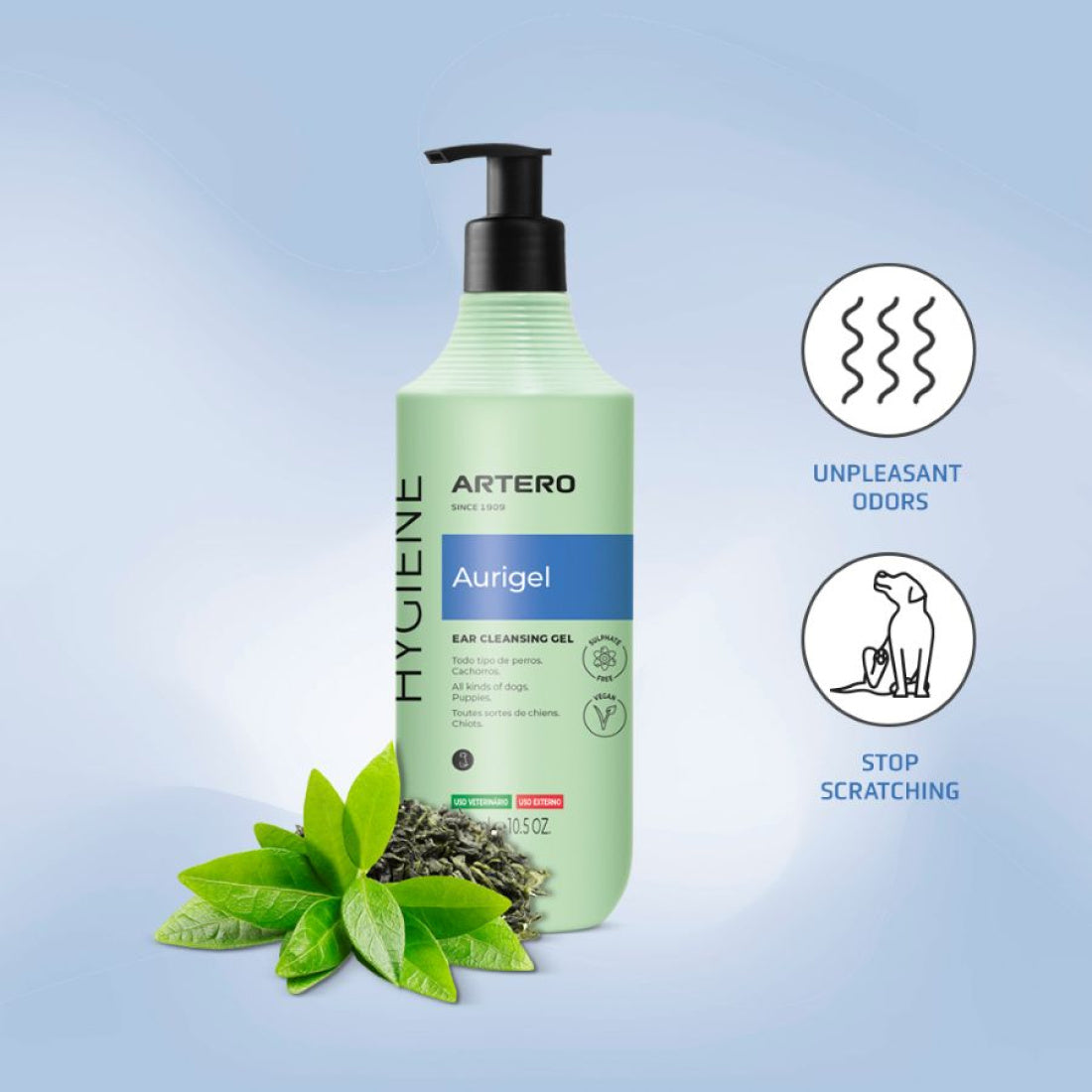 Artero Aurigel - Pastrues për veshët (300ml)