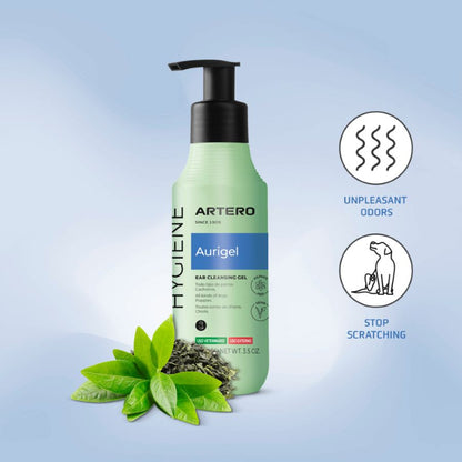 Artero Aurigel - Pastrues për kanalin e veshit (për qen) (100ml)